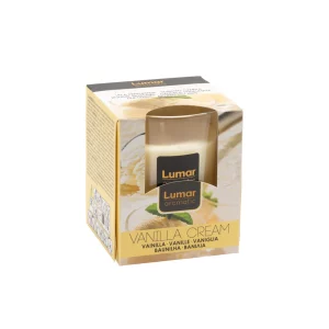 Vela unitaria Lumar Aromatic Vanilla Cream